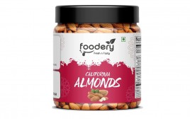 Foodery California Almonds   Plastic Jar  250 grams